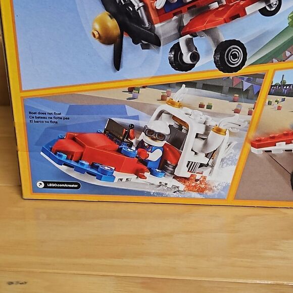 Lego 31076 Creator Daredevil Stunt Plane Set RETIRED SEALED - Picture 9 of 10
